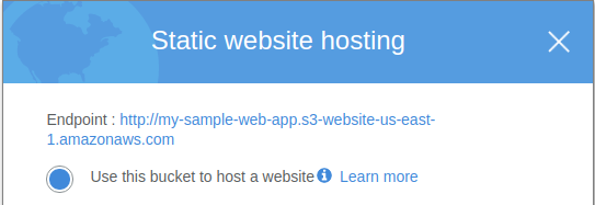Simple Static Website on AWS S3
